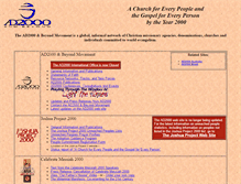 Tablet Screenshot of ad2000.org